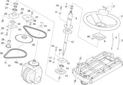 KÄRCHER Professional Ersatzteile Bodenreiniger BR 1000 BAT PACKEU 1.923-211.0 Einbau Lenkung
