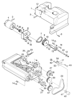 KÄRCHER Professional Ersatzteile Bodenreiniger BR 500 B 1.634-151.0 Antrieb