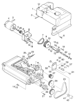 KÄRCHER Professional Ersatzteile Bodenreiniger BR 500 B 1.634-151.0 Antrieb