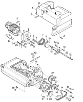 KÄRCHER Professional Ersatzteile Bodenreiniger BR 500 1.634-141.0 Antrieb