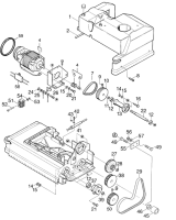 KÄRCHER Professional Ersatzteile Bodenreiniger BR 500 1.634-141.0 Antrieb