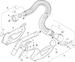 KÄRCHER Ersatzteile Waschsauger K 3001 HOT-PLUS *EU 1.122-201.0 Schlauch kpl.