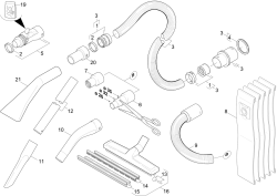 KÄRCHER Professional Ersatzteile Sauger VC 35 L MC 1.378-110.0 Zubehoer
