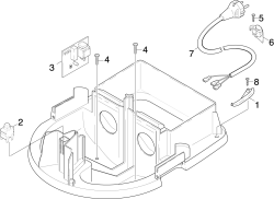 KÄRCHER Professional Ersatzteile Sauger WD 402 PFC 1.667-181.0 Elektronik