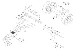 KÄRCHER Professional Ersatzteile Bodenreiniger BR 120/250 R Bp 1.480-113.0 Schwinge