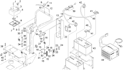 KÄRCHER Professional Ersatzteile Bodenreiniger BD 450 BAT 1.032-130.0 E-Installation
