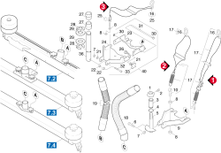 KÄRCHER Professional Ersatzteile Bodenreiniger BD 700 BAT PACKAGE 1.990-131.0 Saugbalkenanhebung