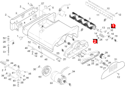 KÄRCHER Professional Ersatzteile Bodenreiniger FC 460 1.127-378.0 Bodenkopf BR