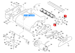 KÄRCHER Professional Ersatzteile Bodenreiniger BR 53/40W B TORNADO 1.127-881.0 Bodenkopf BR