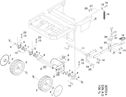 KÄRCHER Professional Ersatzteile Bodenreiniger BD 700 BAT PACKAGE 1.990-131.0 Antrieb