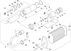 KÄRCHER Professional Ersatzteile Bodenreiniger BD 550          EU 1.067-141.0 Tauchpumpe