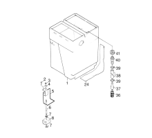 KÄRCHER Professional Ersatzteile Spruehextraktion MC 600 1.781-121.0 Einzelteile Unterteil