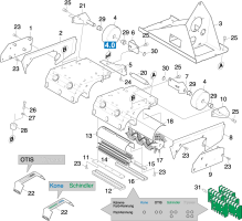 KÄRCHER Professional Ersatzteile Bodenreiniger BR 470 ESC      EU Einzelteile 1.310-101.0