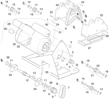 KÄRCHER Professional Ersatzteile Bodenreiniger BR 470 ESC      EU Antrieb 1.310-101.0