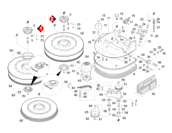 KÄRCHER Professional Ersatzteile Bodenreiniger BD-530 PACKAGE 1.127-351.0 Bodenkopf BD