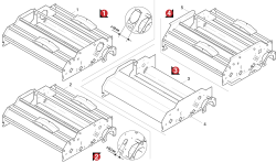 KÄRCHER Professional Ersatzteile Bodenreiniger BR 1000 BAT PACKEU 1.923-211.0 Gehaeuse