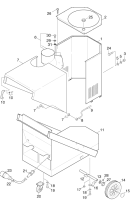 KÄRCHER Professional Ersatzteile Hochdruckreiniger Heisswasser HDS 3000        EU 1.991-111.0 Haube