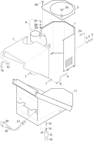 KÄRCHER Professional Ersatzteile Hochdruckreiniger Heisswasser HDS 3000 ST    EU 1.991-115.0 Haube