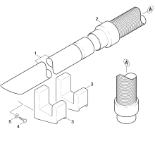 KÄRCHER Professional Ersatzteile Kehrmaschinen ABS Saugeinrichtung -KMR 1200 BAT  Saugschlauch 2.638-148.0