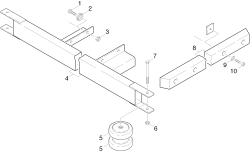 KÄRCHER Professional Ersatzteile Kehrmaschinen ABS Stossstange mit Rammschutz  Stossstange 2.639-126.0