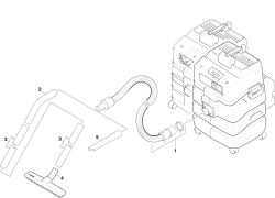 KÄRCHER Professional Ersatzteile Sauger Saugset elektr. leitend NT 2.638-147.0 Saugset NT