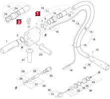 KÄRCHER Professional Ersatzteile Hochdruckreiniger Heisswasser DAMPFSTRAHLPISTOLE 2.870-001.0 Strahlpistole