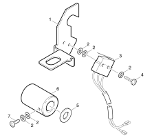 KÄRCHER Professional Ersatzteile Bodenreiniger BD 700 BAT PACKAGE 1.990-131.0 Mikroschalter