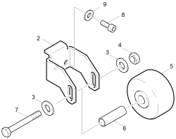 KÄRCHER Professional Ersatzteile Bodenreiniger B 95 RS BP Pack 1.006-121.0 Stuetzraeder