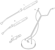 KÄRCHER Professional Ersatzteile Hochdruckreiniger Heisswasser ABS Umstellung Chemie 2.637-779.0 Doppelstrahlrohr