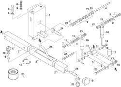 KÄRCHER Professional Ersatzteile Hochdruckreiniger Kaltwasser ABS Schwenkarm COMFORT 2.639-743.0 Ausleger kpl.
