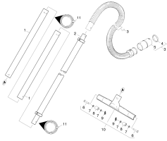 KÄRCHER Professional Ersatzteile Sauger NT 40/1 Tact Bs EU 1.148-340.0 Backofenset