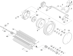 KÄRCHER Professional Ersatzteile Kehrmaschinen KM 700 Umbausatz Kehrwalze 1.917-110.0
