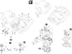 KÄRCHER Professional Ersatzteile Dampfer DE 4002         EU 1.092-100.0 Geraet Oberteil