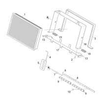KÄRCHER Professional Ersatzteile Kehrmaschinen KM 85/50 WB 0 Filterkasten
