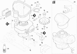 KÄRCHER Professional Ersatzteile Kehrmaschinen KM 85/50 WB 0 Motor