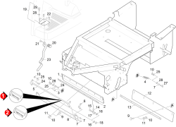 KÄRCHER Professional Ersatzteile Kehrmaschinen KM 100/100 RBP-Pack Einzelteile 1.280-111.0