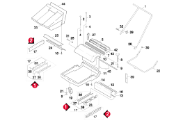 KÄRCHER Professional Ersatzteile Kehrmaschinen KM 700 Muellbehaelter 1.917-110.0