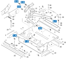 KÄRCHER Professional Ersatzteile Kehrmaschinen KMR 1000 T      EU  Kehrwalze Antrieb 1.244-104.0