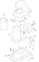 KÄRCHER Professional Ersatzteile Bodenreiniger ULTRA-DISC 1200 1.922-130.0 Bodenkopf Motor