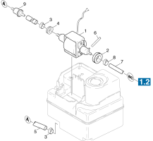 KÄRCHER Professional Ersatzteile Dampfer DE 4002 1.092-680.0 Schwingkolbenpumpe