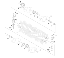 KÄRCHER Professional Ersatzteile Kehrmaschinen KM 90/45 R BP Pack Kehrwalze 1.405-111.0