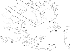KÄRCHER Professional Ersatzteile Kehrmaschinen KMR TRAC  Gestaenge 1.039-144.0