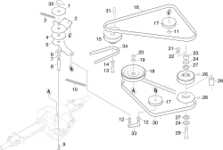 KÄRCHER Professional Ersatzteile Kehrmaschinen KMR TRAC  Antrieb 1.039-144.0
