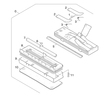 KÄRCHER Professional Ersatzteile Dampfer DE 4002 1.092-680.0 Bodenduese