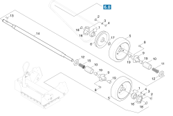 KÄRCHER Professional Ersatzteile Kehrmaschinen KSM 750 BAT 0 Antrieb