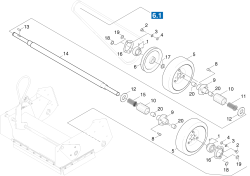 KÄRCHER Professional Ersatzteile Kehrmaschinen KSM 750 B 0 Antrieb