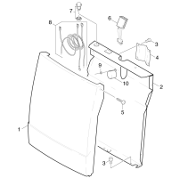 KÄRCHER Professional Ersatzteile Kehrmaschinen KMR 1050 XL-BAT Verkleidung 1.047-901.0