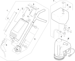 KÄRCHER Professional Ersatzteile Bodenreiniger BD 17/5 C     EU Zubehoer Wassertank 1.737-101.0