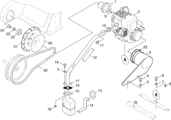 KÄRCHER Professional Ersatzteile Kehrmaschinen KSM 950 B 0 Motor TECNA