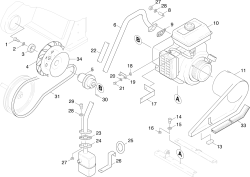 KÄRCHER Professional Ersatzteile Kehrmaschinen KSM 950 B -2 SB 0 Motor